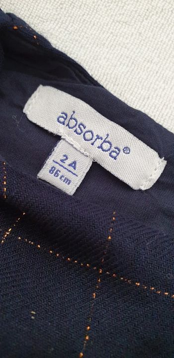 Robe absorba bébé fille 2 ans