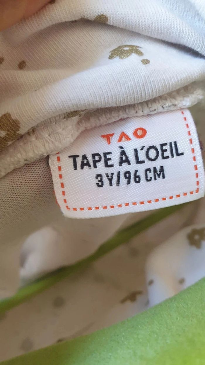 Sous pull à col roulé taille 3 ans - photo numéro 3