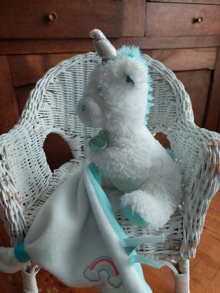 #P6 - Doudou pantin licorne Baby Nat' - photo numéro 2