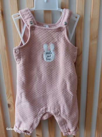 Salopette fille 3 mois