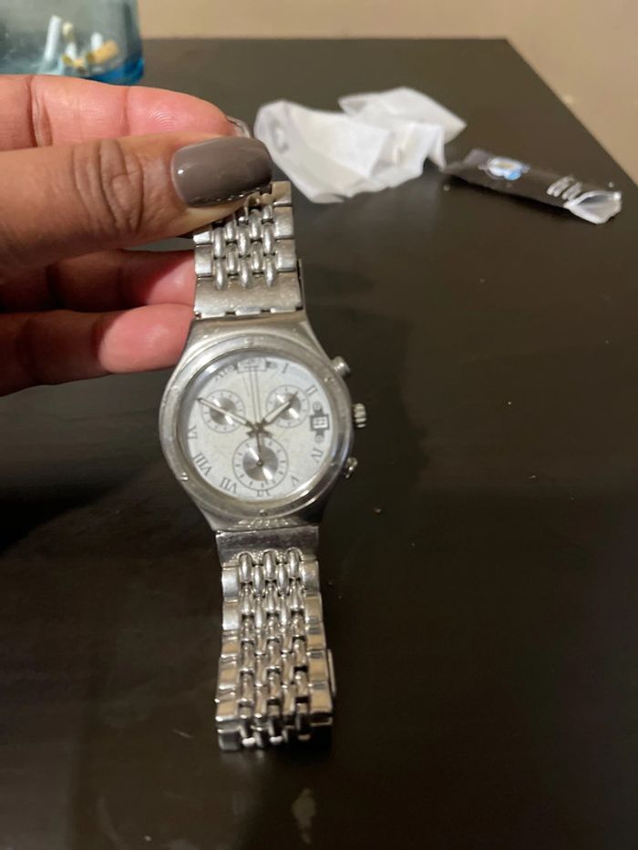 Montre swatch irony fabriqué en suisse - photo numéro 2