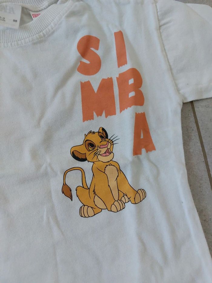 Tee-shirt Disney roi lion by Zara - photo numéro 3