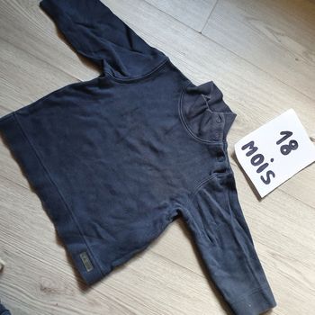 Maillot t-shirt sous pull 18mois garçon