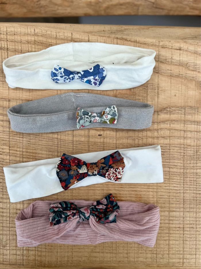 Lot bandeaux Liberty Jacadi fille