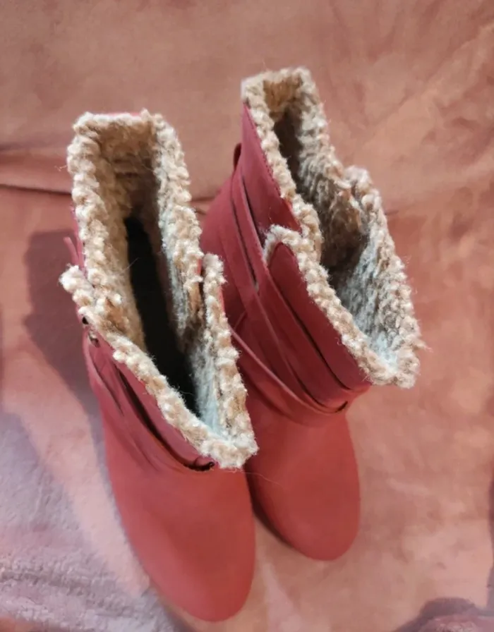 Bottines avec moumoute - photo numéro 11