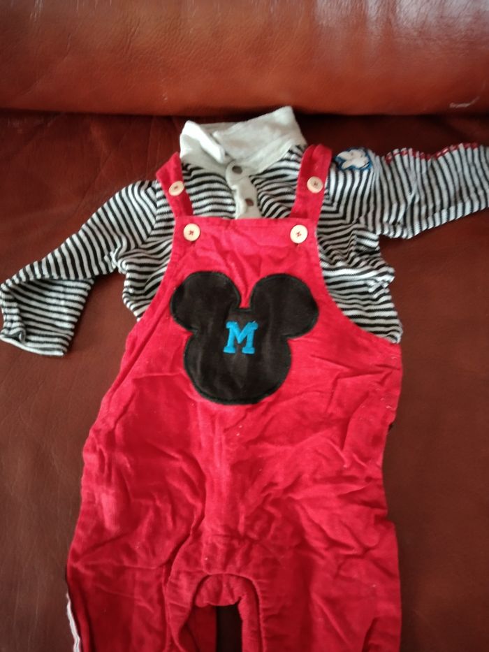 Salopette Mickey 9 mois