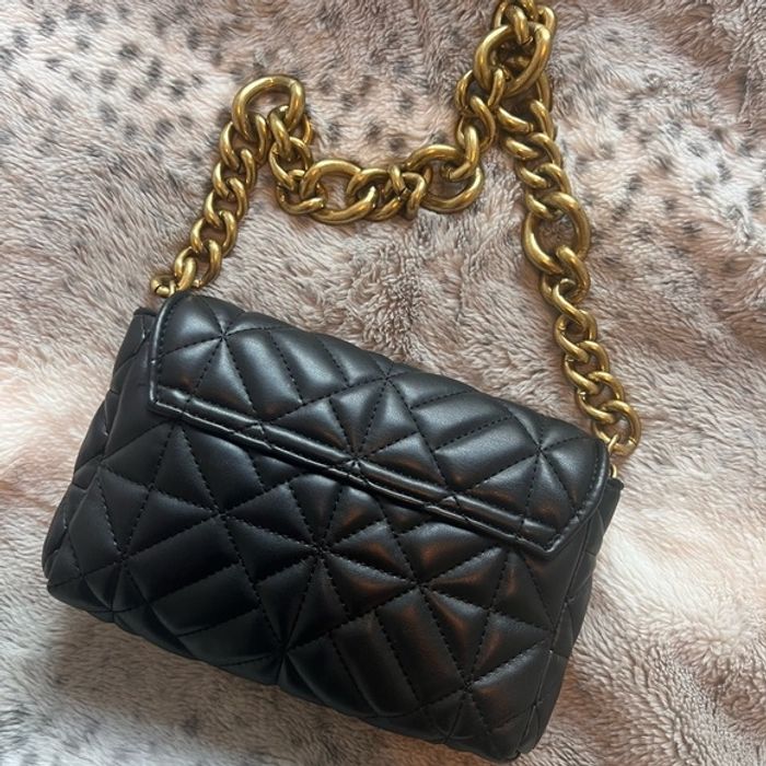 Sac matelassé noir zara - photo numéro 2