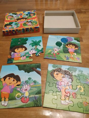 Lot de puzzles Dora
