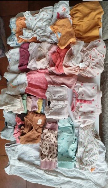 Lot 3 mois fille printemps et été 