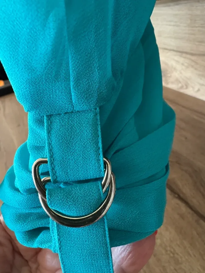 Blouse Bréal vert émeraude - photo numéro 4
