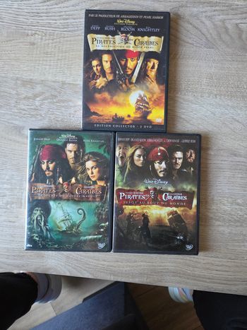 DVD Pirates des caraïbes 