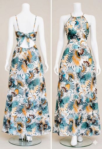 Robe longue été taille 44