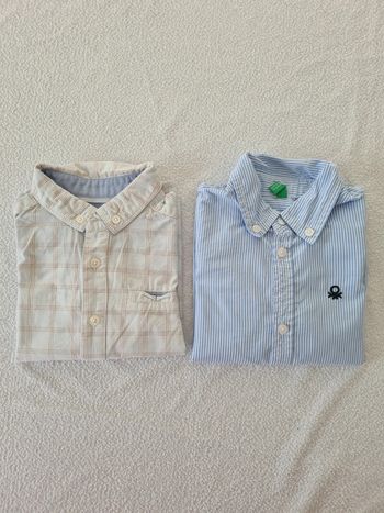 Lot de 2 chemises manches longues