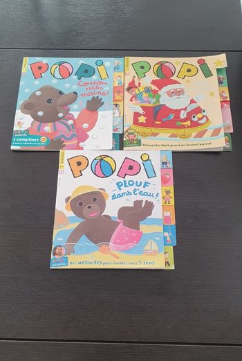 3 magazines Popi
