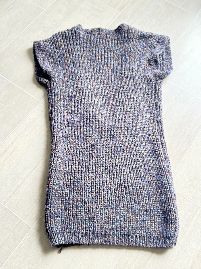 Robe laine hiver sans manche 40 - photo numéro 11
