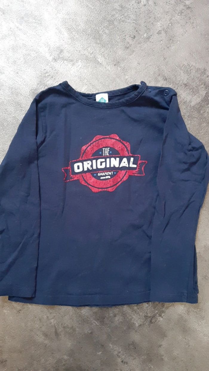 2 t-shirts manches longues garçon - photo numéro 4