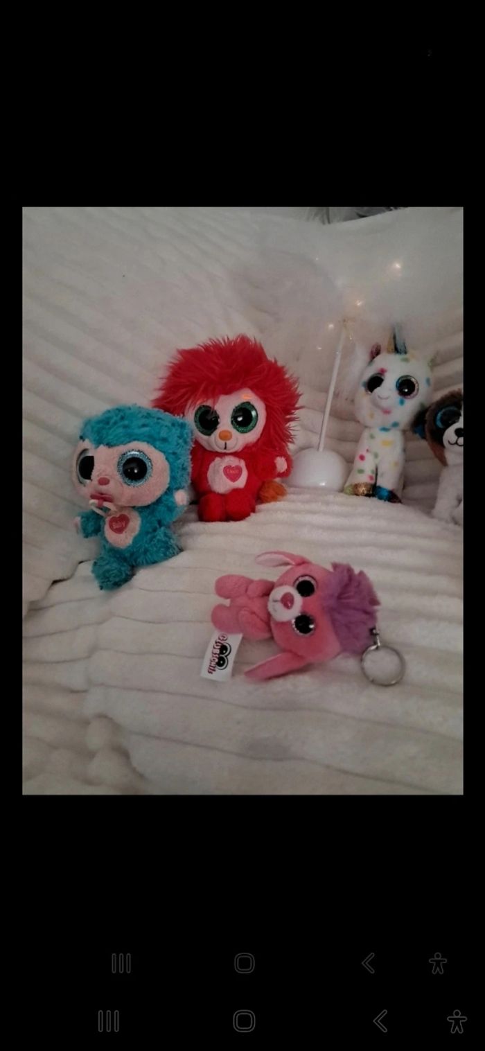 Lot de doudou et porte clef - photo numéro 2