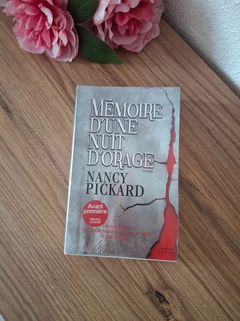 Livre : Mémoire d'une nuit d'orage- Nancy Pickard
