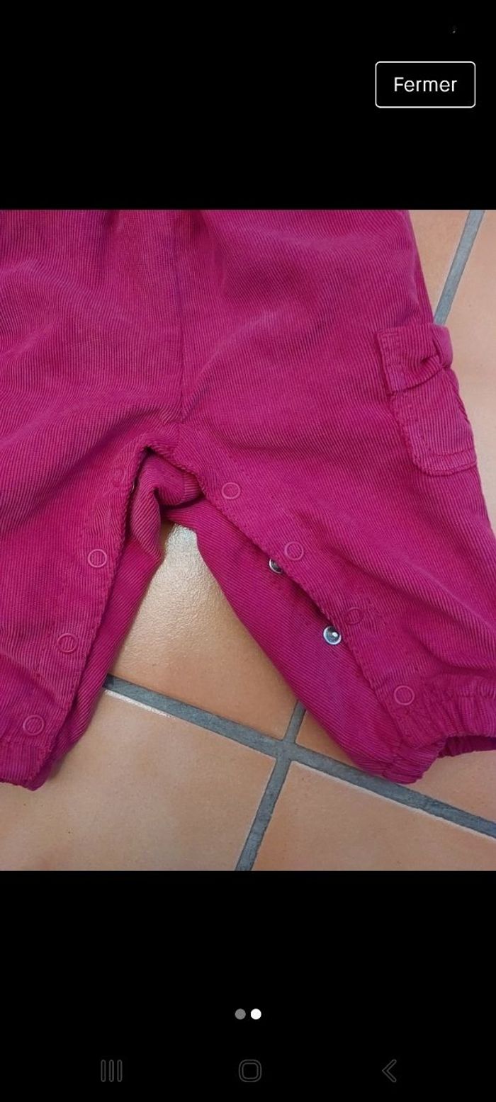 Salopette bambi taille 62 cm - photo numéro 2