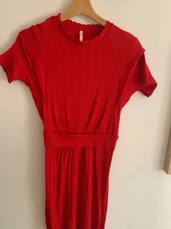 Robe rouge été icode 34