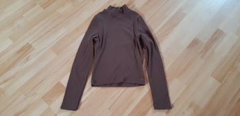 Tee-shirt taille S manches longues Jennyfer marron