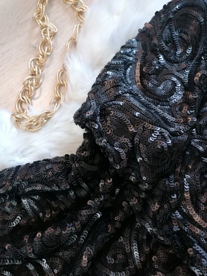 Robe à sequin taille S Mango - photo numéro 2
