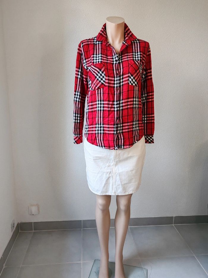 Chemise Ecossaise pour femme Mango T.34/36 - photo numéro 4