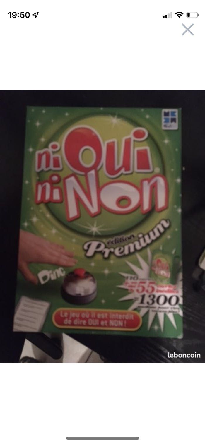 Jeu ni oui ni non