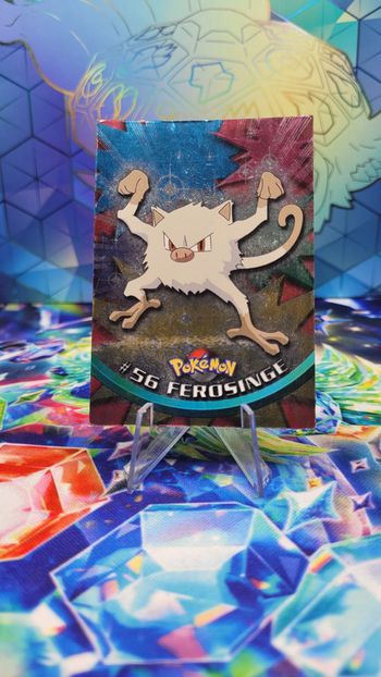 Carte Pokémon Topps n°56 Férosinge Series 1 FR Holo