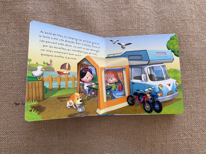 Livre Le camping-car d'Oscar P'tit Garçon Fleurus - photo numéro 4