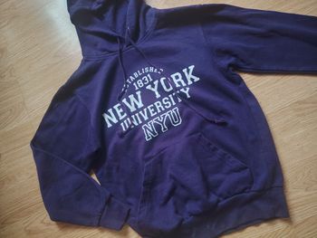 Pull sweat capuche NY S