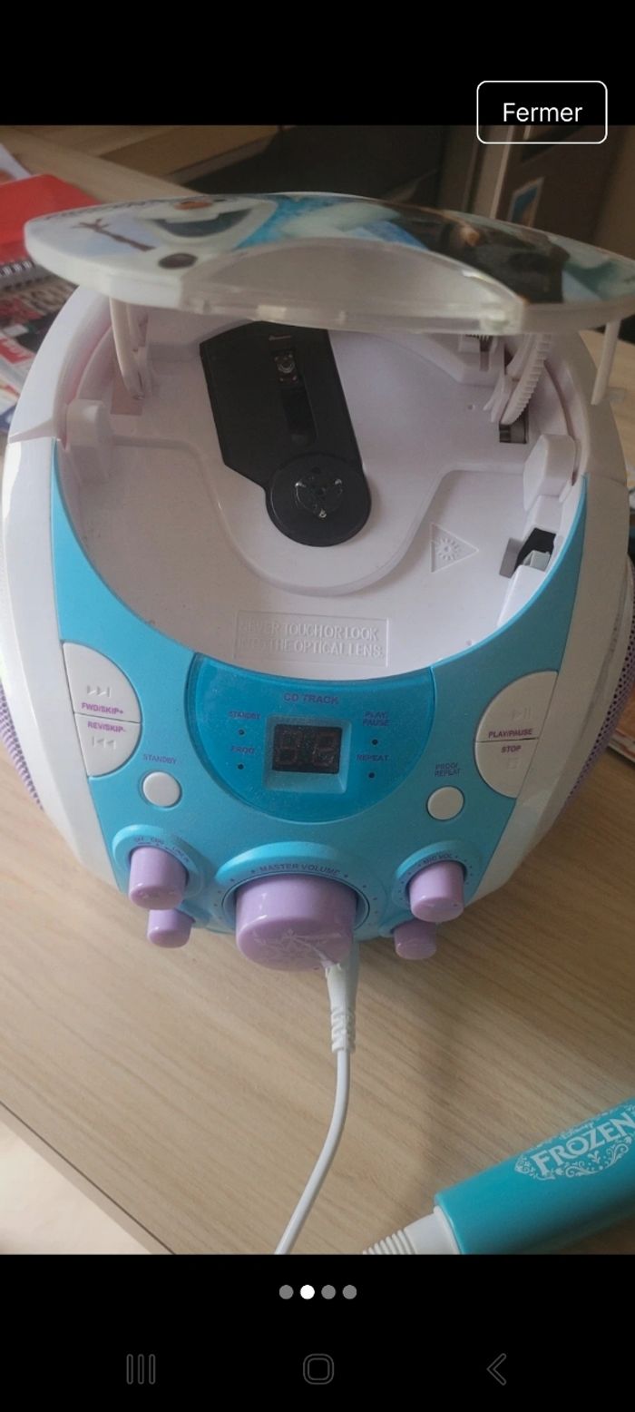 Lecteur Cd avec micro - photo numéro 2