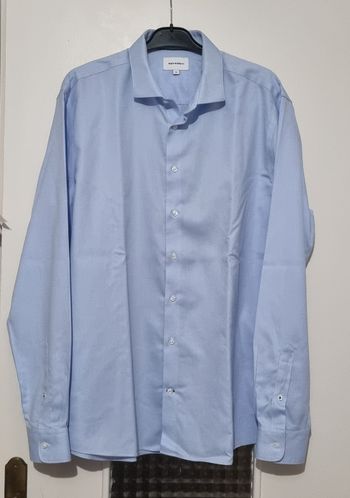 chemise homme bleu clair Devred taille XL 42