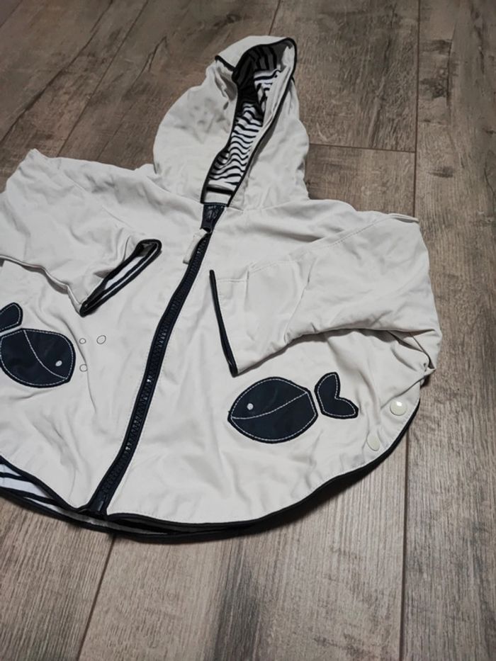 Imperméable week-end à la mer 6 mois