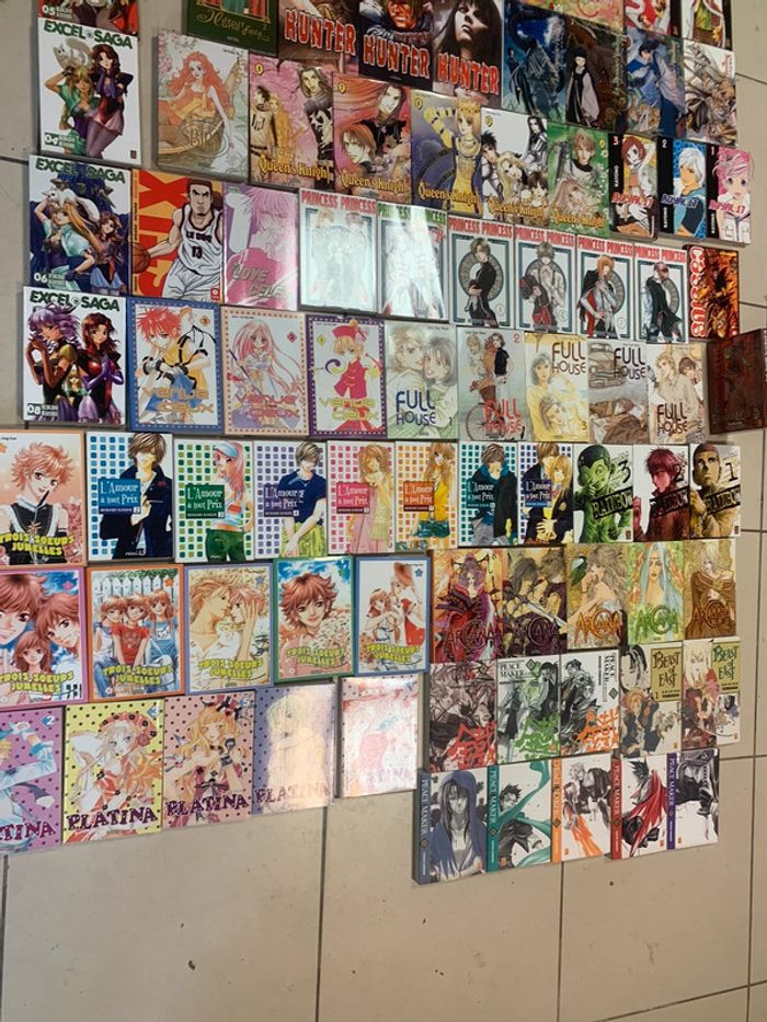 Lot de 126 Mangas pas de double - photo numéro 6