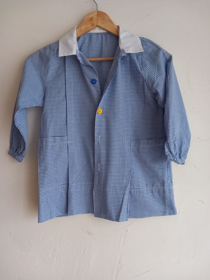 Tablier bleu garçon 5 ans