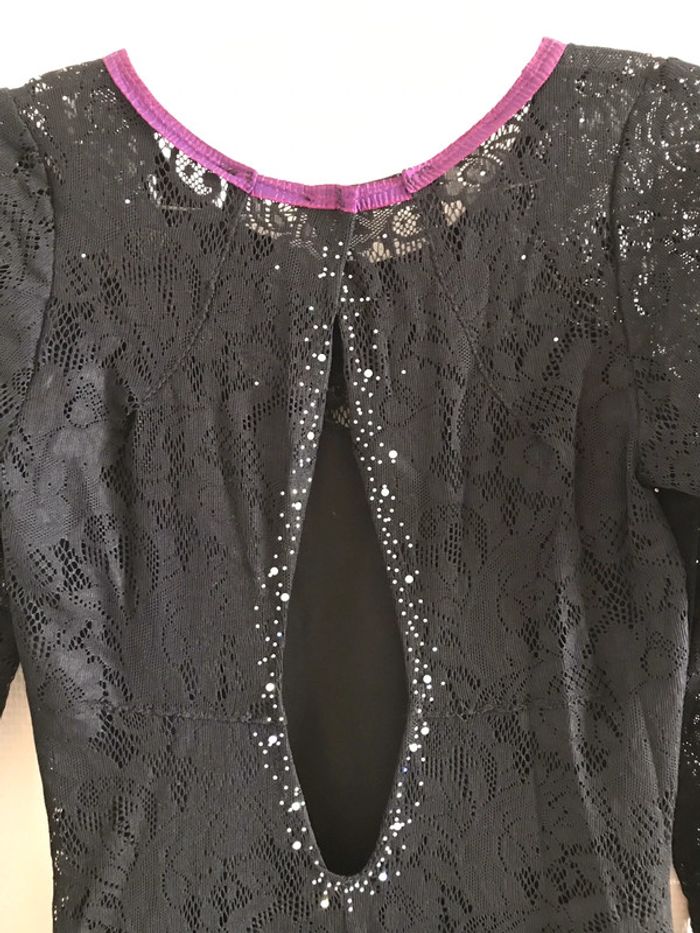 robe patinage/ strass - photo numéro 4