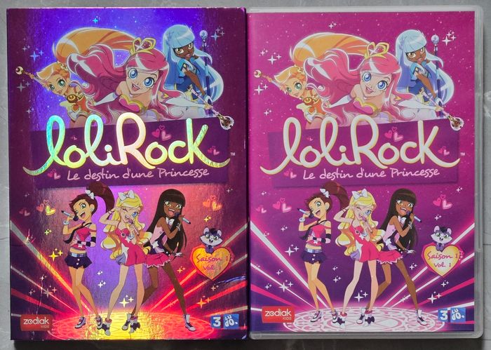 LoliRock Saison 1 Vol 1 (Le Destin d'une Princesse) Dvd d'occasion en très bon état comme neuf - photo numéro 4
