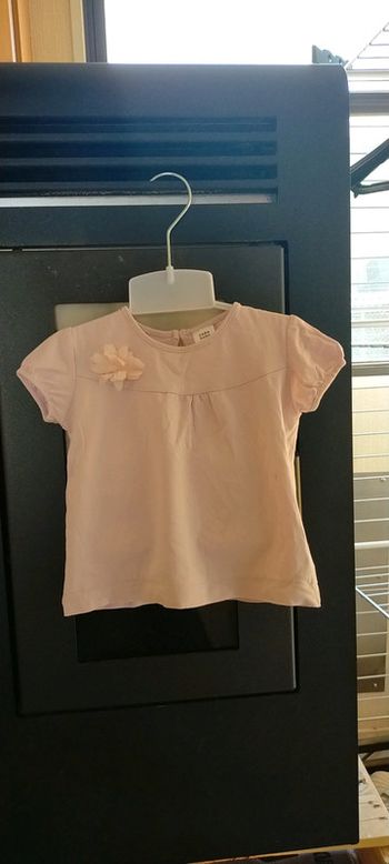 T shirt rose pâle