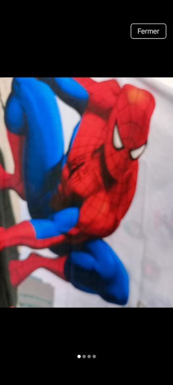 Housse de couette spiderman 