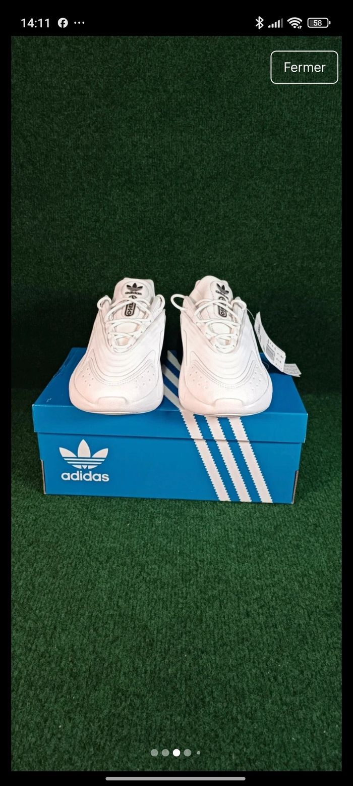 Adidas Ozelia Baskets Chaussures - photo numéro 4