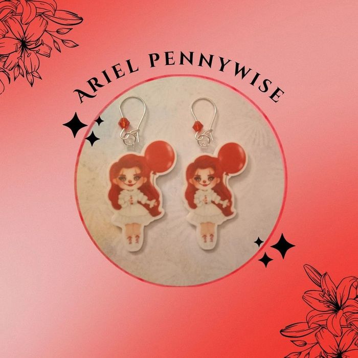 Boucle d'oreille Ariel pennywise