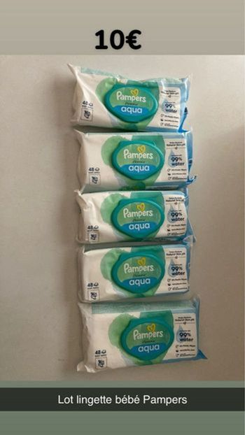 Lingette Pampers 