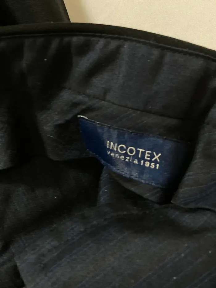 Sublime pantalon noir incotex || 100% laine || high comfort - photo numéro 9