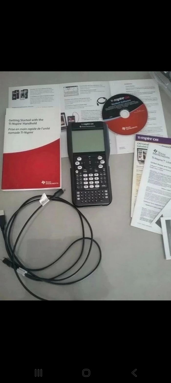 Calculatrice scientifique Texas instrument TI-Nspire CAS. - photo numéro 10