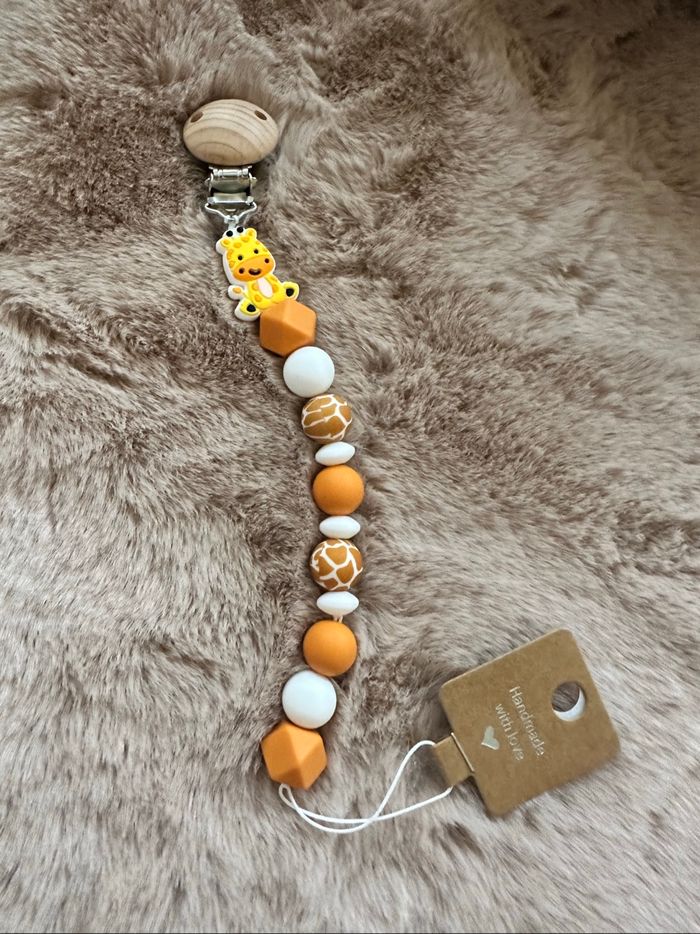 Attache tétine girafe - photo numéro 2