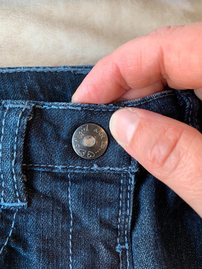 Ensemble Tee-shirt Grain de Blé Jeans 3 Pommes Bleu & Bleu Marine 6M - photo numéro 8