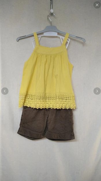 short + débardeur 10 ans