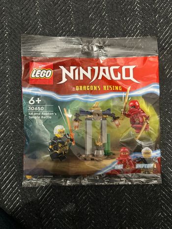 Polybag Lego Ninjago, 30650, Kai et Rapton’s Temple Battle, scellé