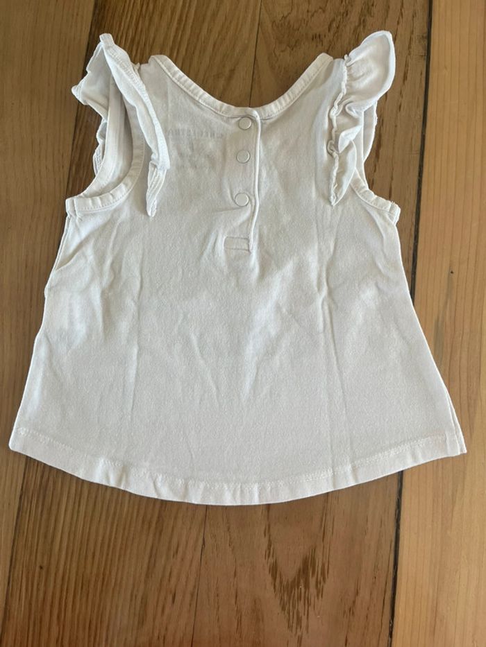 Tee-shirt flamants roses 6 mois – Orchestra - photo numéro 2